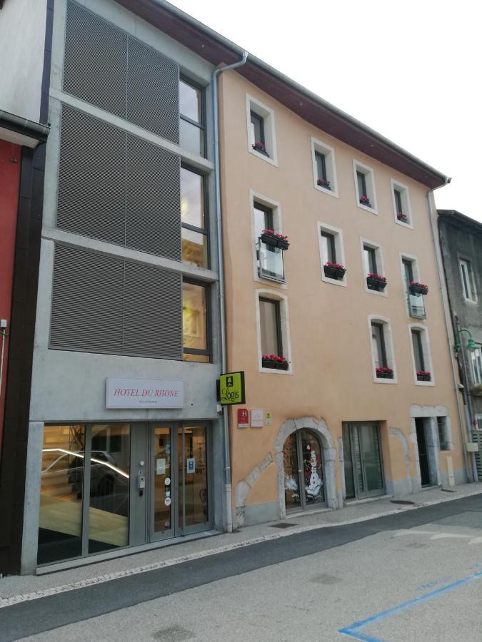 Hotel Du Rhone Seyssel Exterior foto